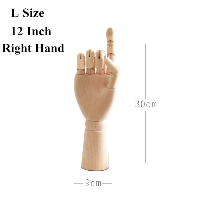 Wooden Hand Figurines